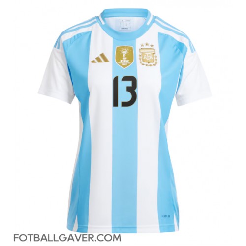 Argentina Cristian Romero #13 Fotballklær Hjemmedrakt Dame Copa America 2024 Kortermet Argentina Cristian Romero #13 Fotballklær Hjemmedrakt Dame Copa America 2024 Kortermet